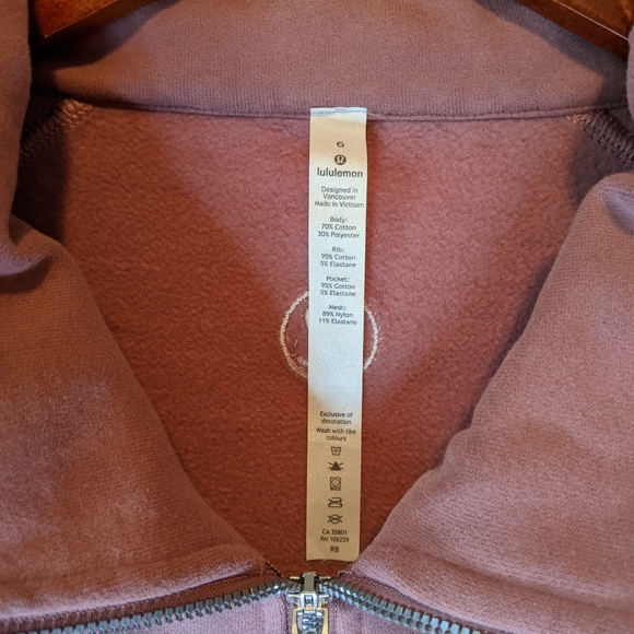 NWOT Lululemon Radiant Jacket II Spanish Rose - Picture 11 of 12